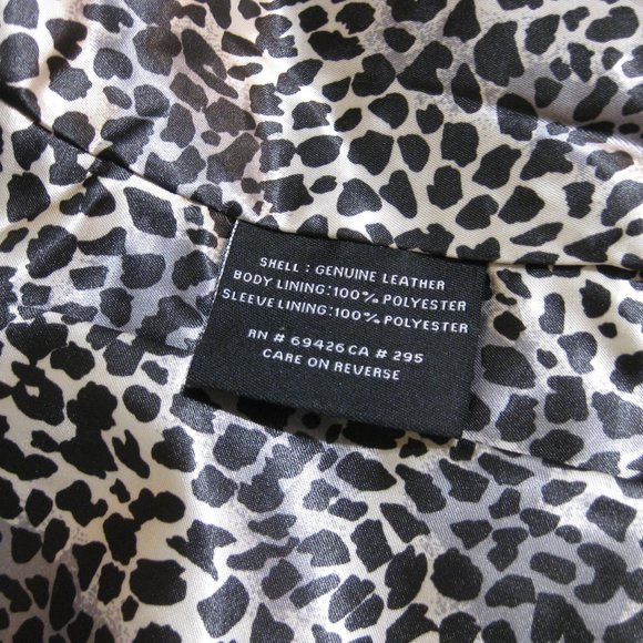 NWT Wilsons Leather red moto jacket coat XS extra small - Picture 7 of 10